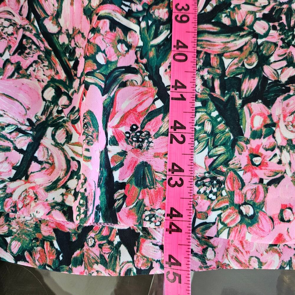 H&M Multicolor Floral Backless Front Slits  Midi Dress 8 - Picture 8 of 8